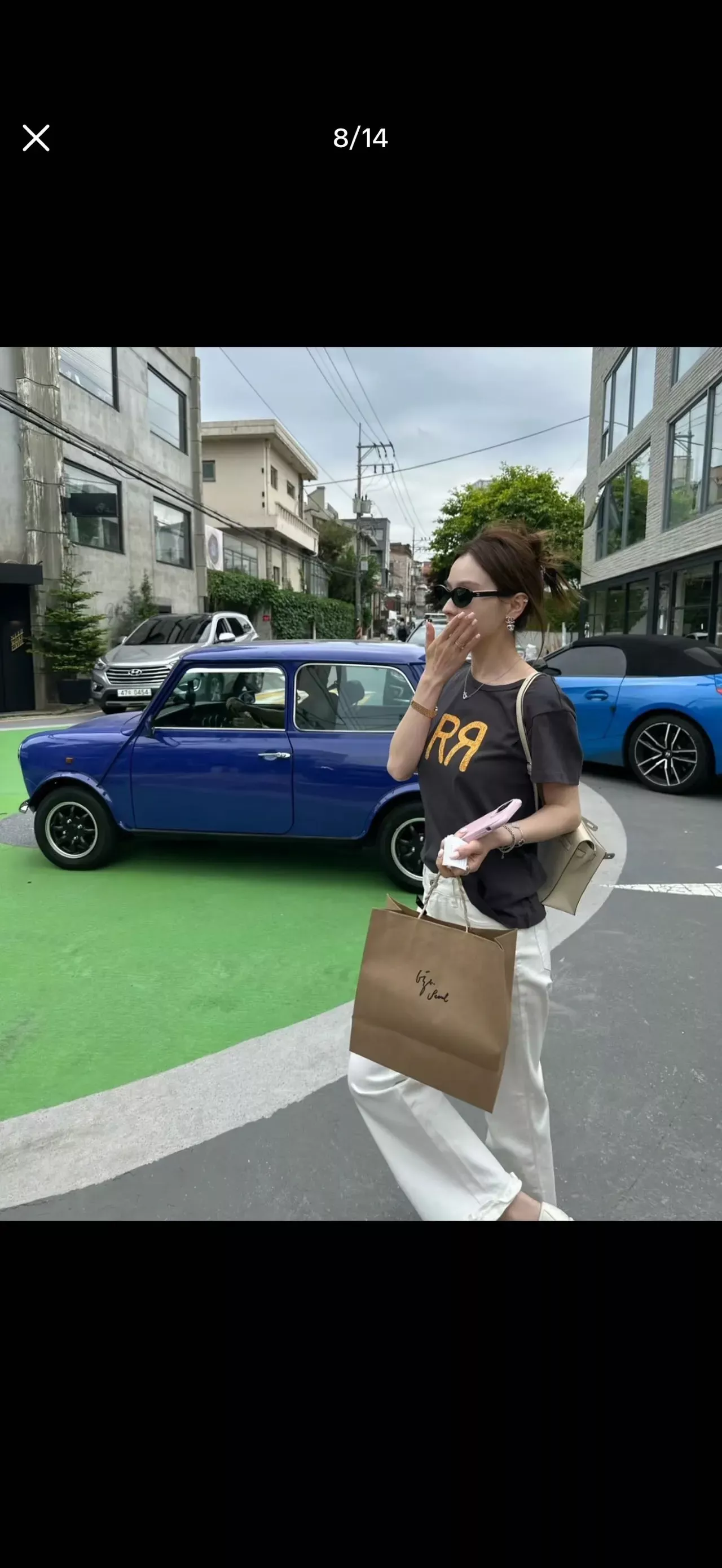 랄프로렌 레터 프린트 코튼 남녀공용 반소매 티셔츠 상세 이미지 17