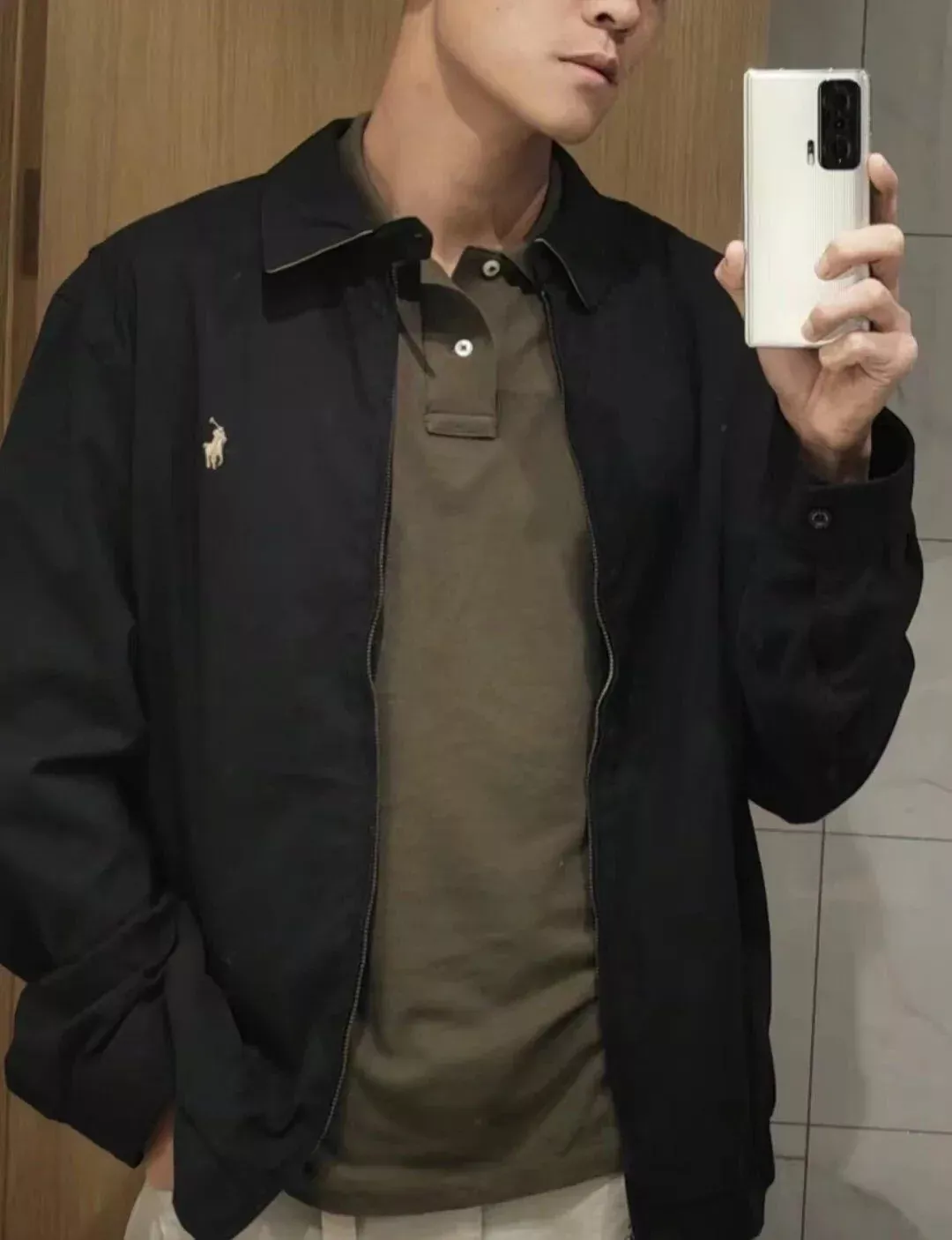 랄프로렌 자수 코튼 해링턴 남녀공용 집업 재킷 상세 이미지 26
