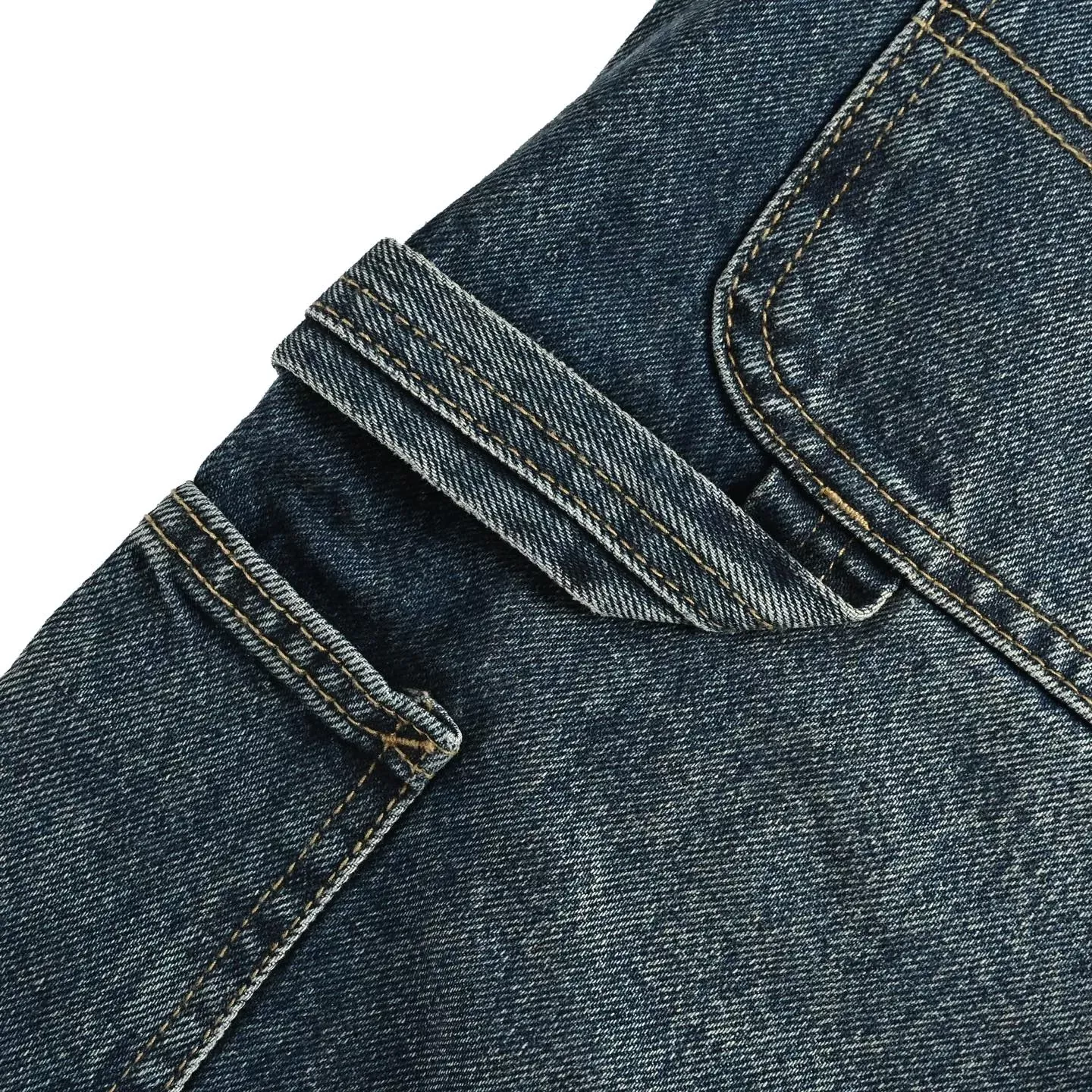 칼하트 더블 니 워싱 스트레이트 남녀공용 데님 팬츠 상세 이미지 6