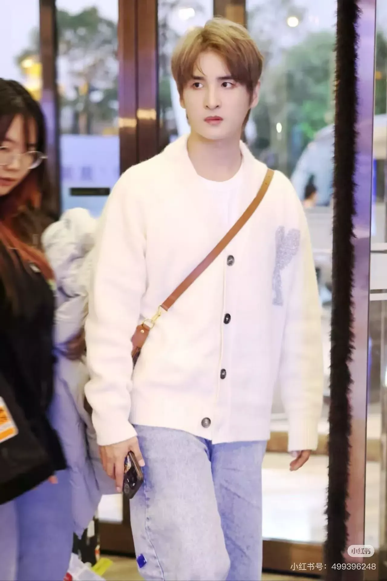 아미 하트 로고 오버핏 남녀공용 긴소매 가디건 상세 이미지 26
