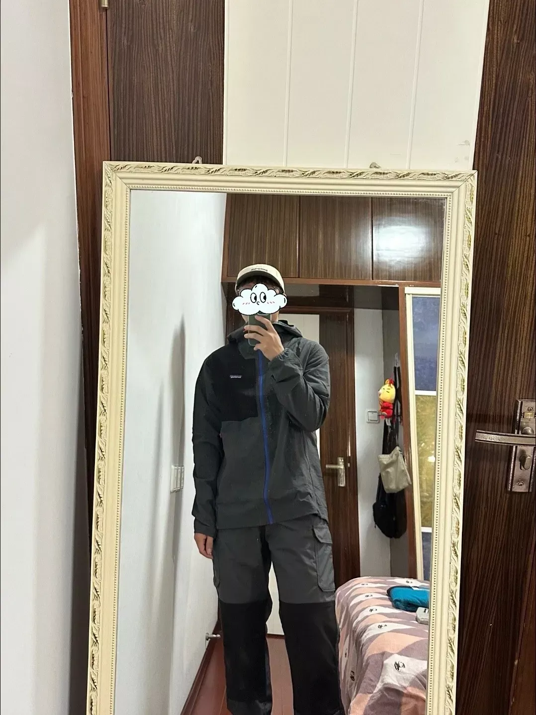 파타고니아 그리드 방수 집업 남녀공용 후드 재킷 상세 이미지 13