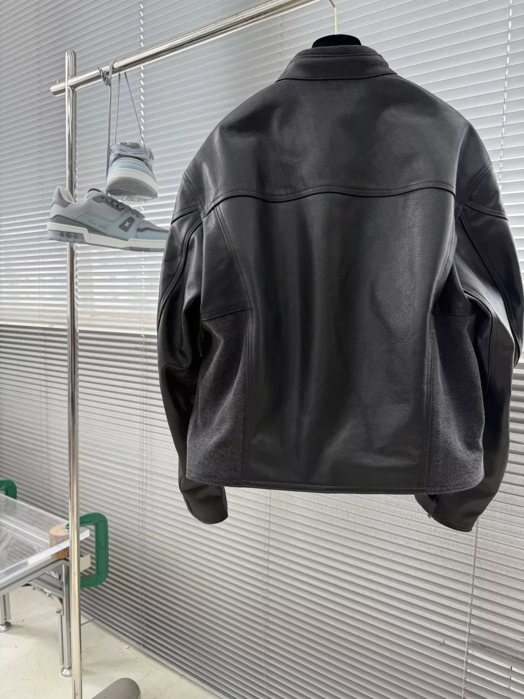 구찌 빈티지 소가죽 숏핏 남녀공용 가죽 재킷 상세 이미지 9