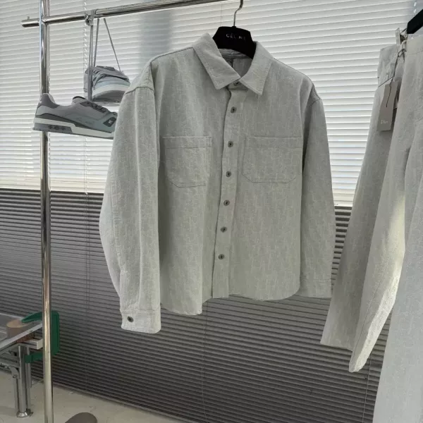 디올 오블리크 데님 남녀공용 상하의 세트