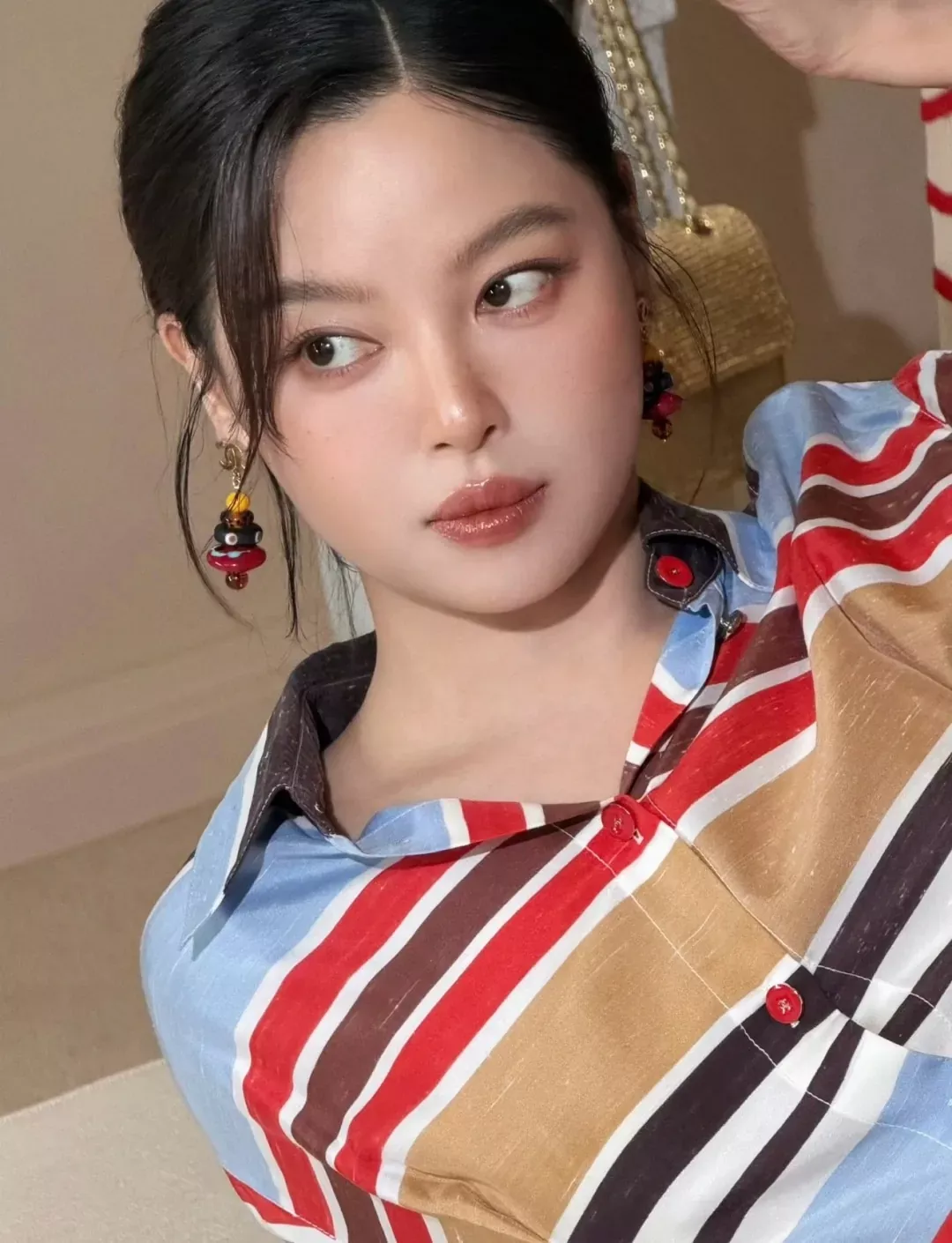 샤넬 컬러 타워 비즈 트리 귀걸이 상세 이미지 10