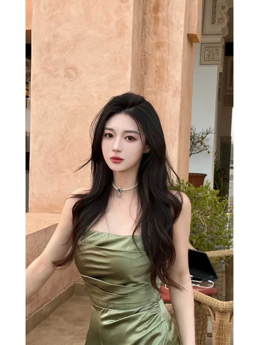 샤넬 진주 별 펜던트 초커 상세 이미지 20