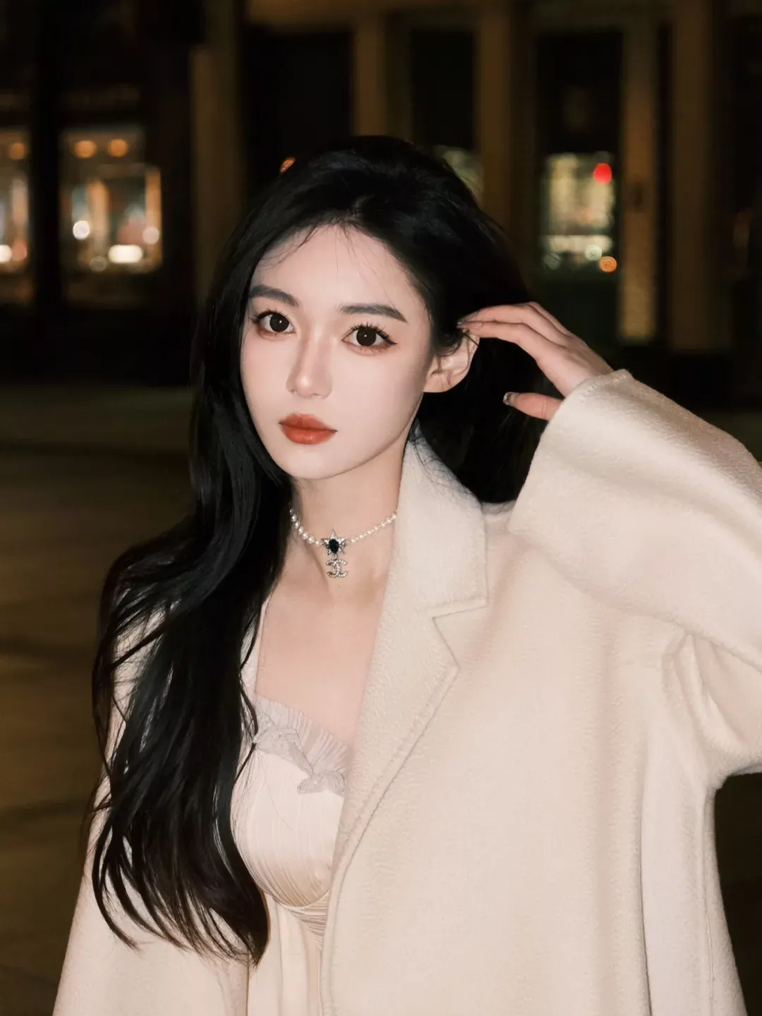 샤넬 진주 별 펜던트 초커 상세 이미지 25