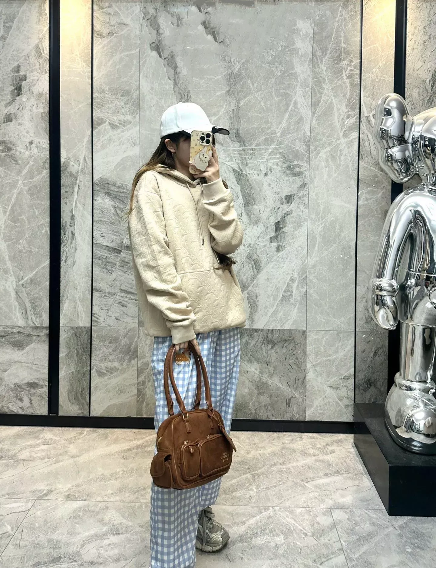 디올 오블리크 압문 후드 남녀공용 후드 티셔츠 상세 이미지 12