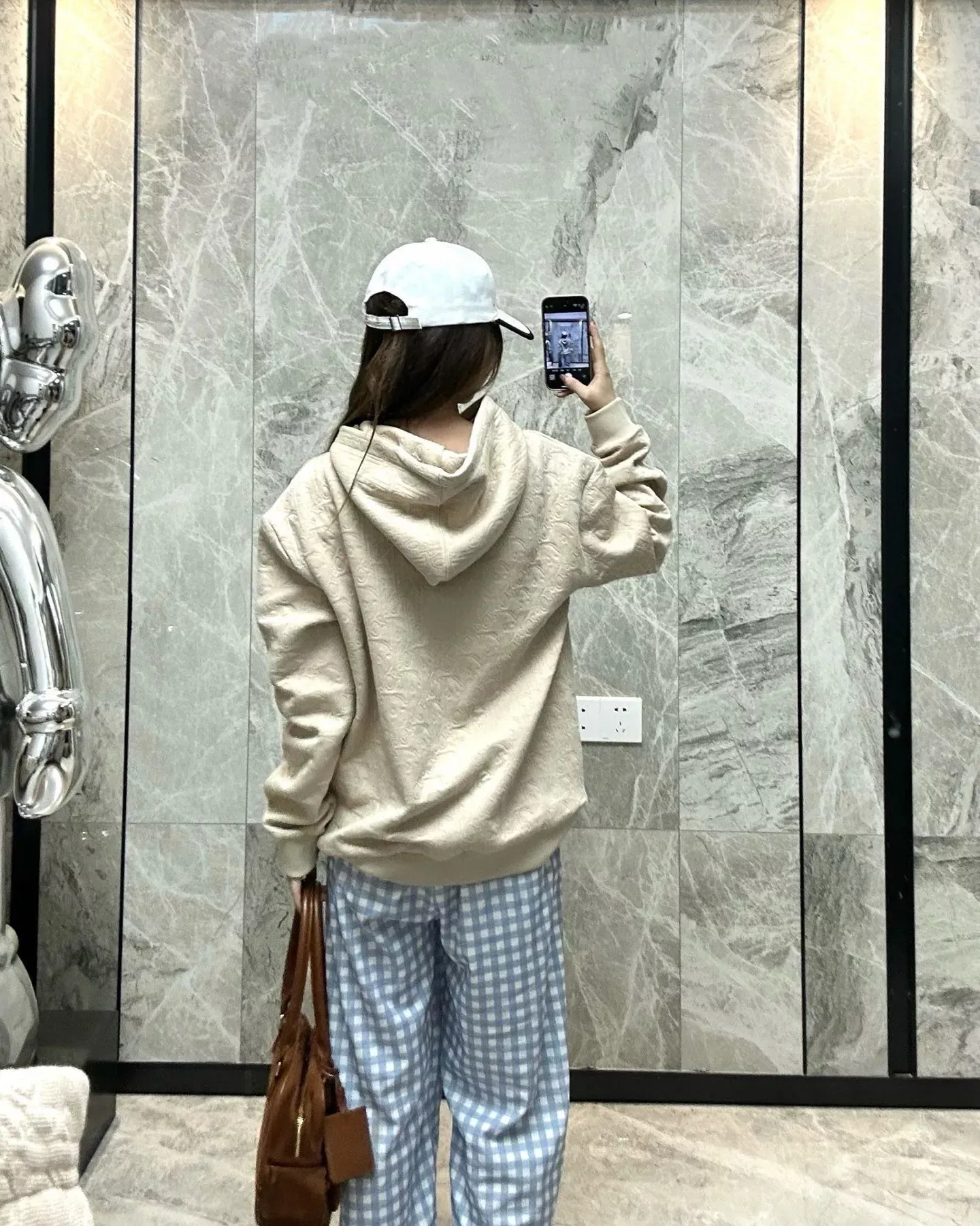 디올 오블리크 압문 후드 남녀공용 후드 티셔츠 상세 이미지 14