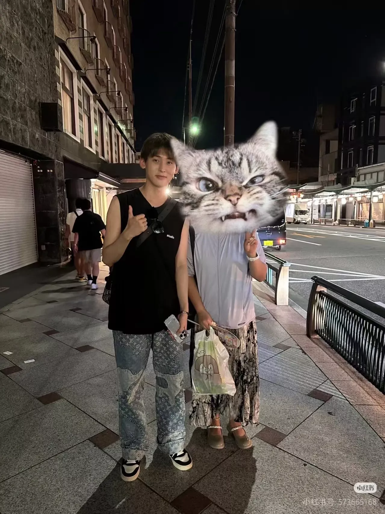 루이비통 모노그램 패치워크 데님 남녀공용 데님 팬츠 상세 이미지 21