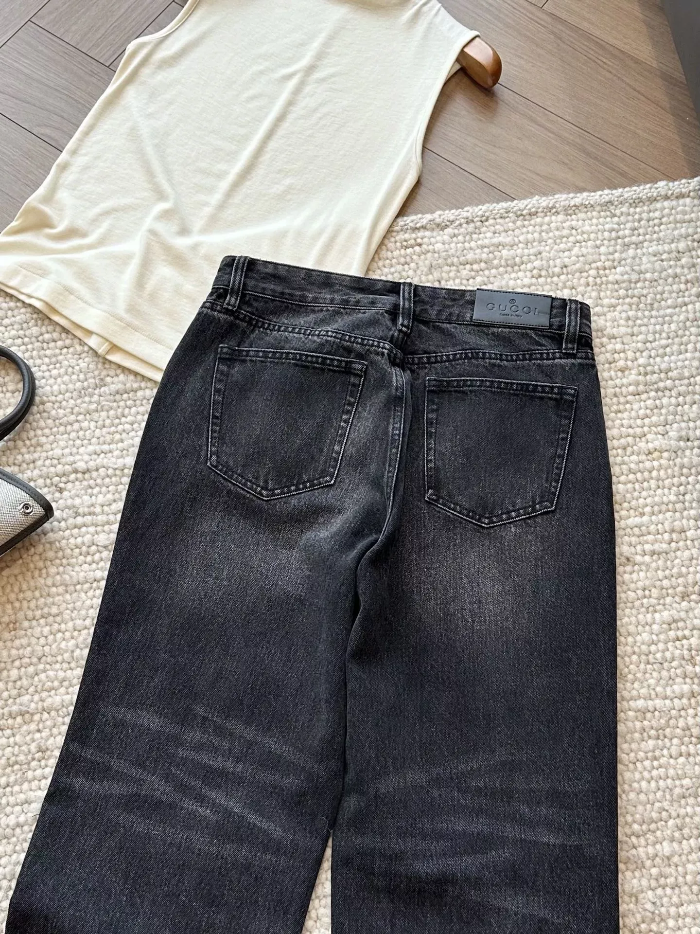 구찌 빈티지 워싱 여성용 데님 팬츠 상세 이미지 21