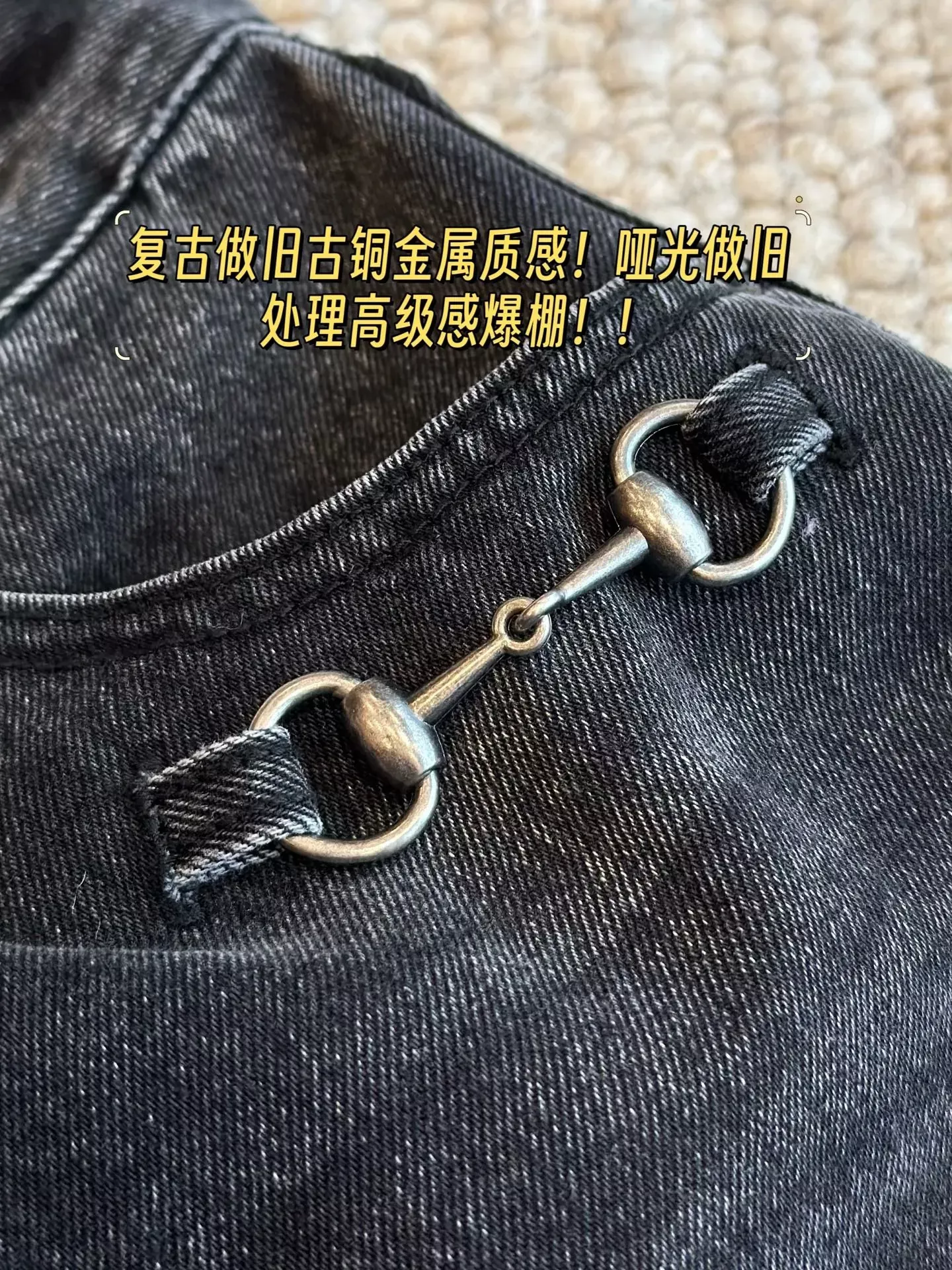 구찌 빈티지 워싱 여성용 데님 팬츠 상세 이미지 62