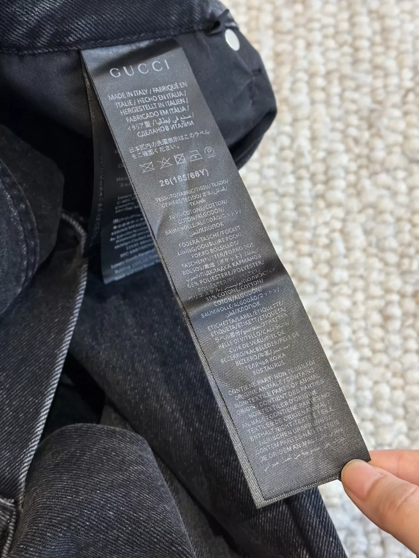 구찌 빈티지 워싱 여성용 데님 팬츠 상세 이미지 70
