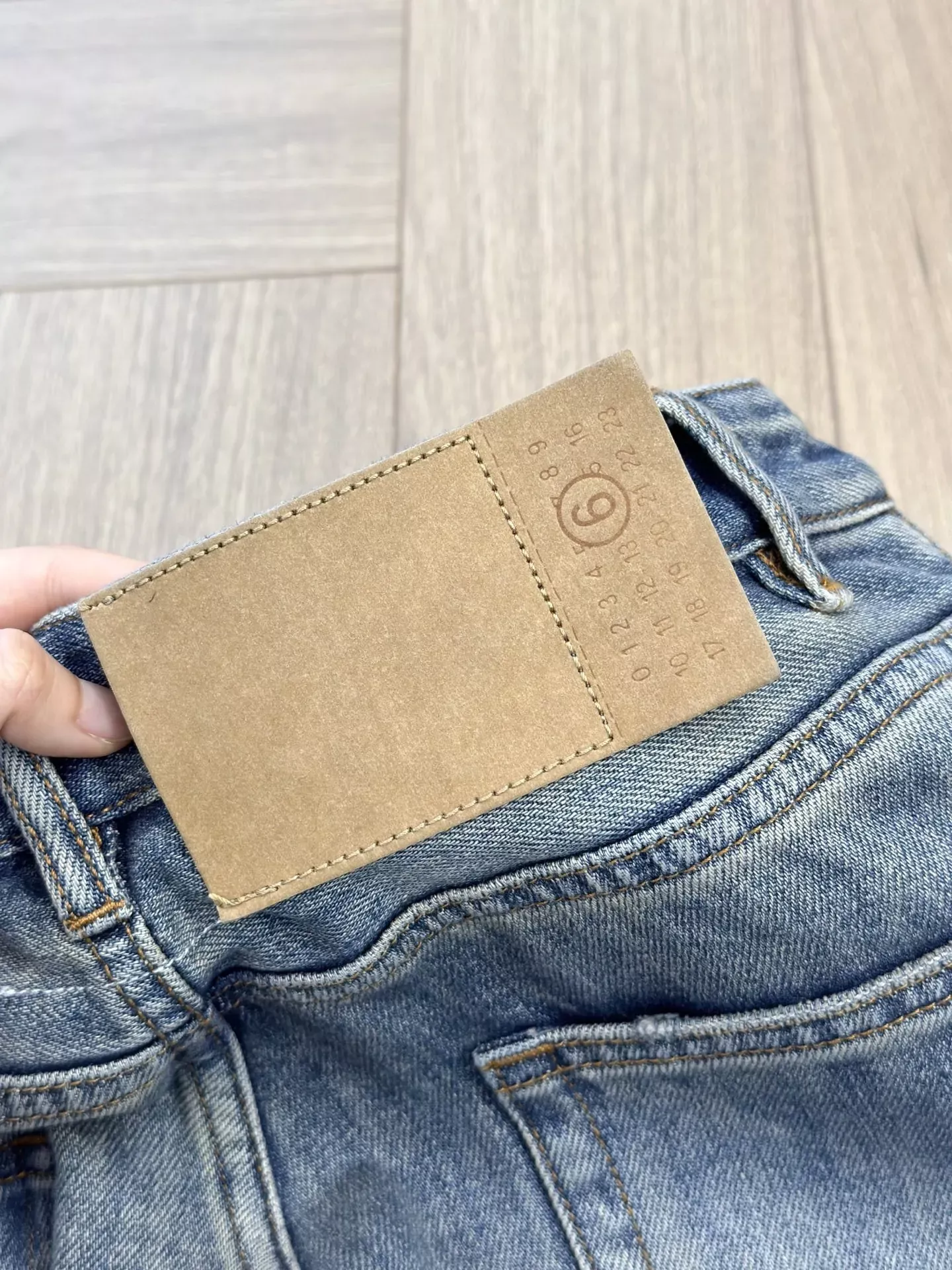메종마르지엘라 빈티지 워싱 와이드 여성용 데님 팬츠 상세 이미지 37