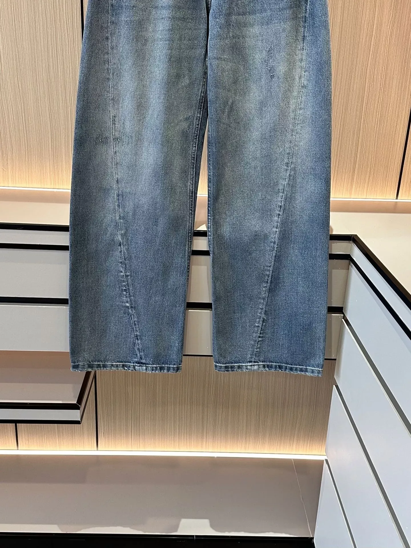 메종마르지엘라 빈티지 워싱 와이드 여성용 데님 팬츠 상세 이미지 5