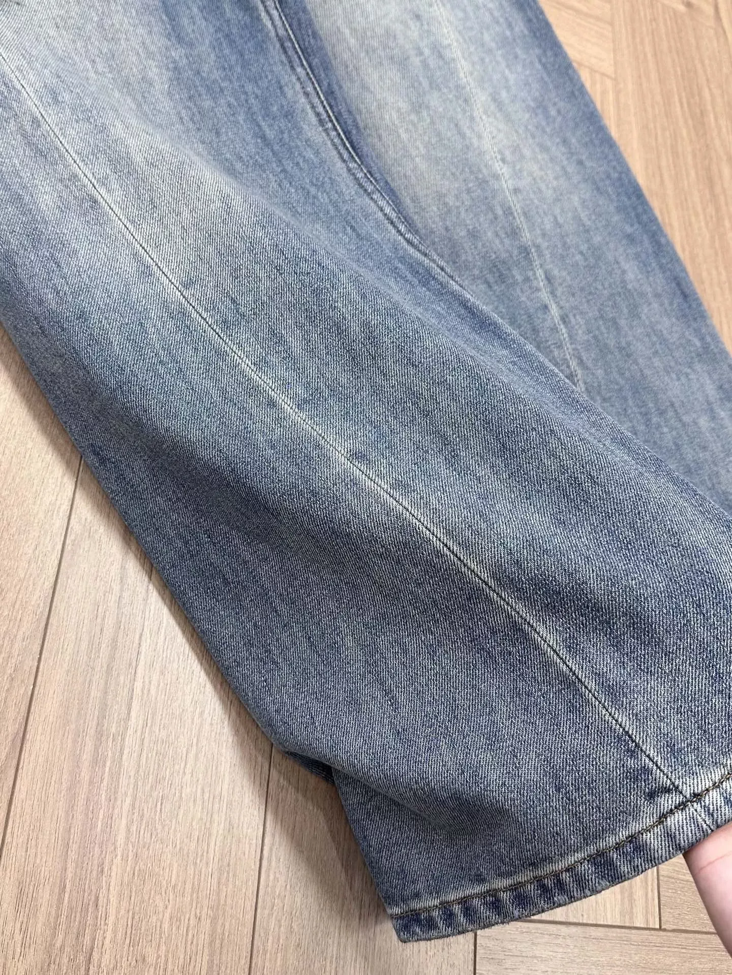 메종마르지엘라 빈티지 워싱 와이드 여성용 데님 팬츠 상세 이미지 72