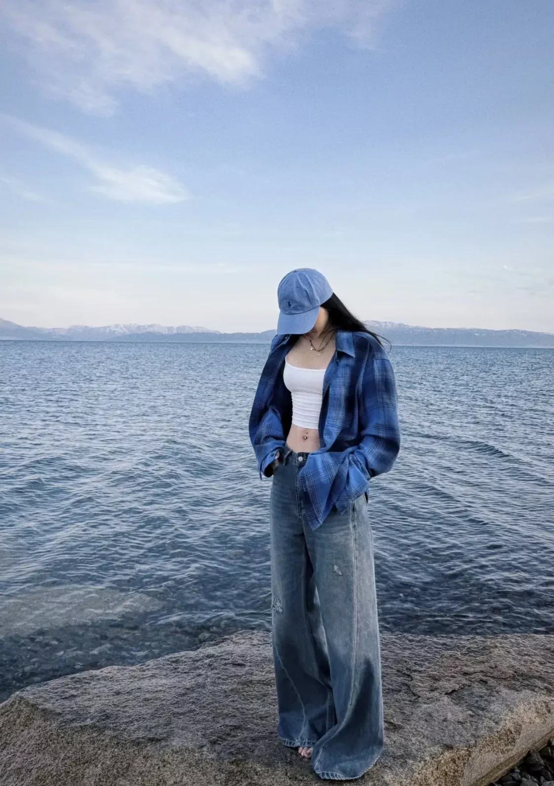 메종마르지엘라 빈티지 워싱 와이드 여성용 데님 팬츠 상세 이미지 83
