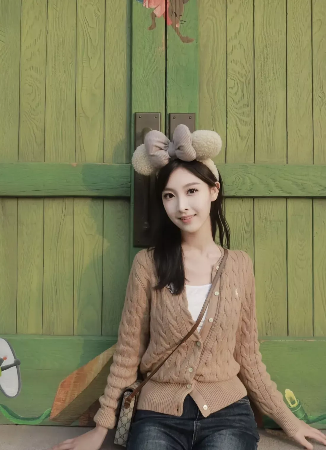 랄프로렌 케이블 코튼 자수 여성용 긴소매 가디건 상세 이미지 102