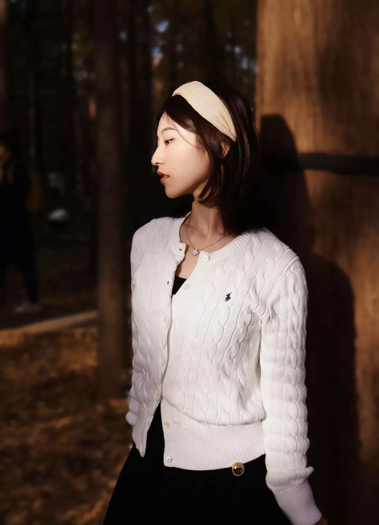 랄프로렌 케이블 코튼 자수 여성용 긴소매 가디건 상세 이미지 113