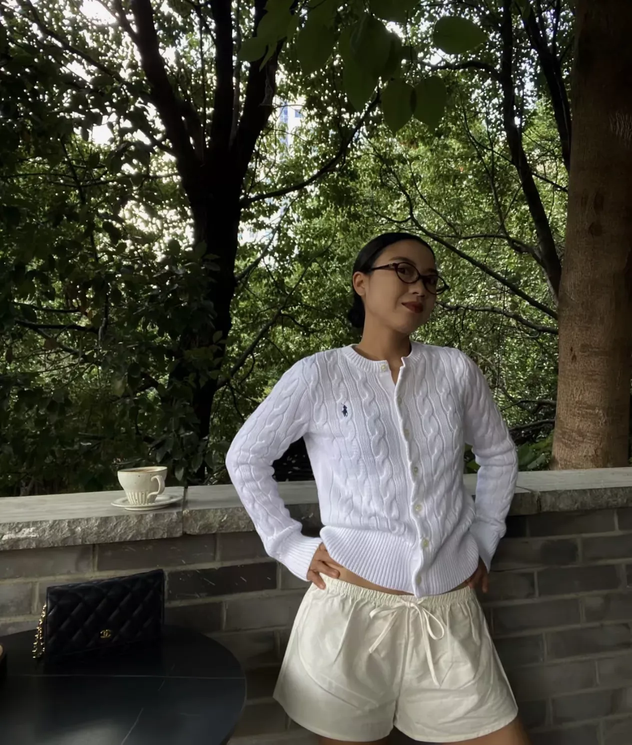 랄프로렌 케이블 코튼 자수 여성용 긴소매 가디건 상세 이미지 117