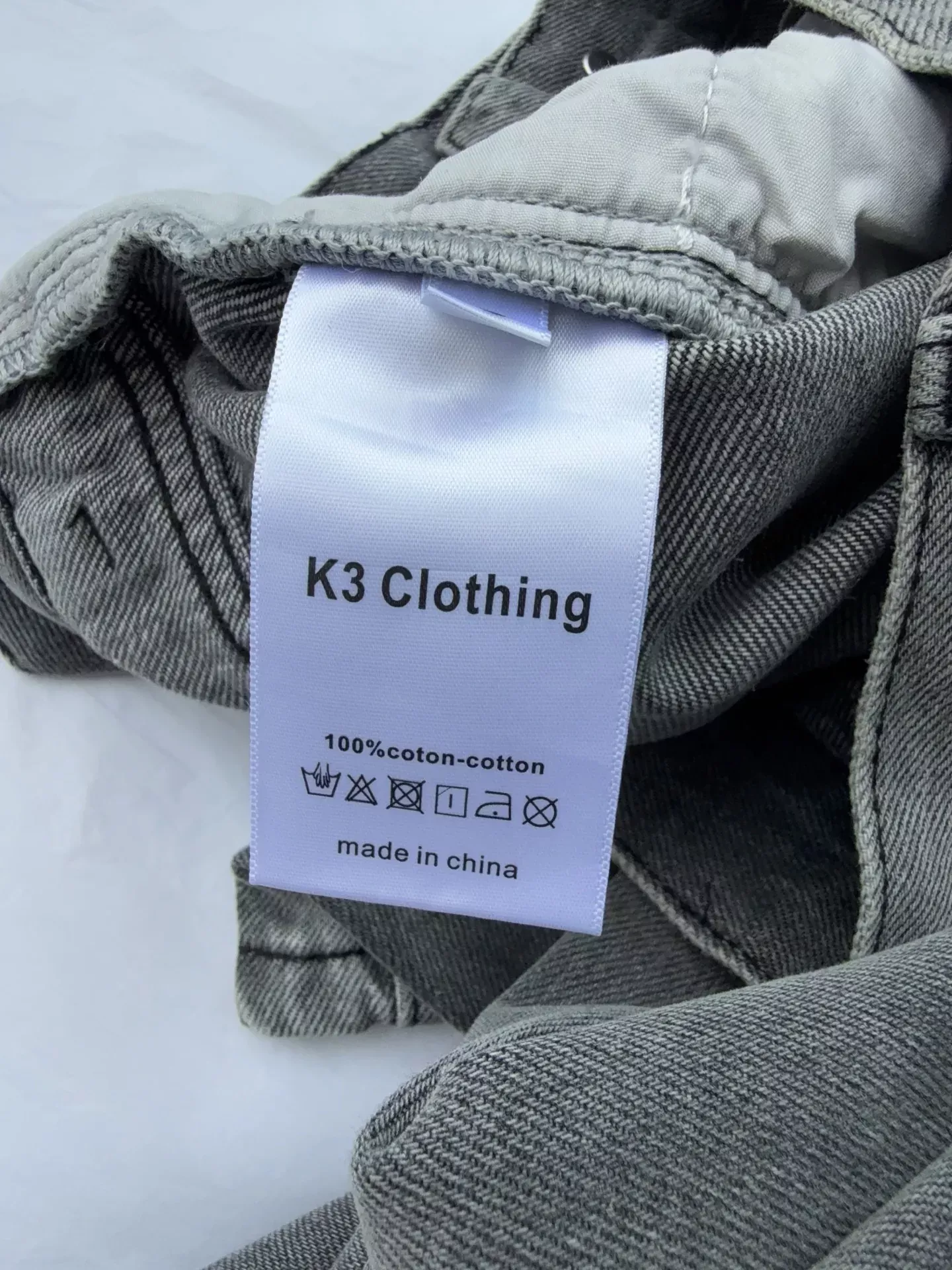 알렉산더왕 워싱 금속 버튼 여성용 데님 팬츠 상세 이미지 8