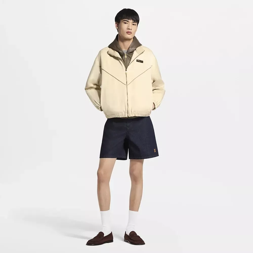루이비통 새틴 집업 남녀공용 집업 재킷 상세 이미지 12