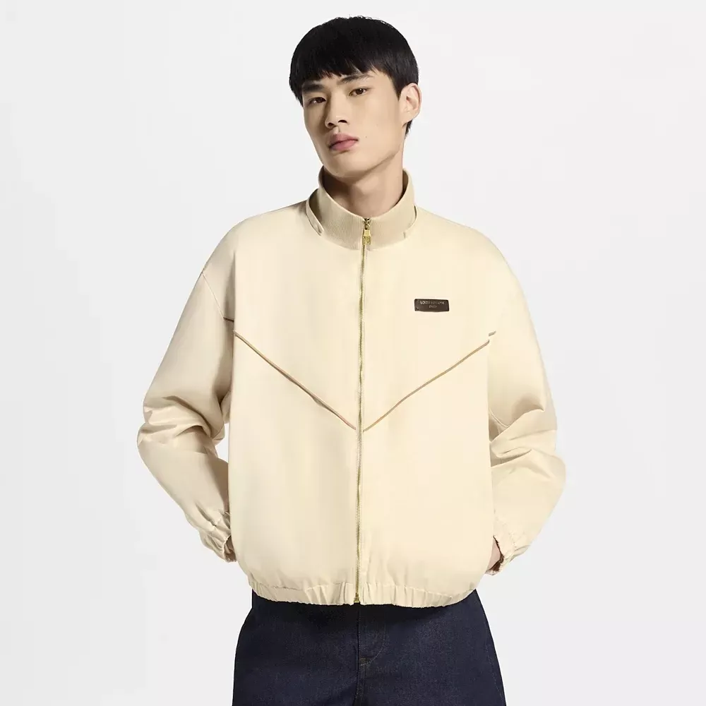 루이비통 새틴 집업 남녀공용 집업 재킷 상세 이미지 13