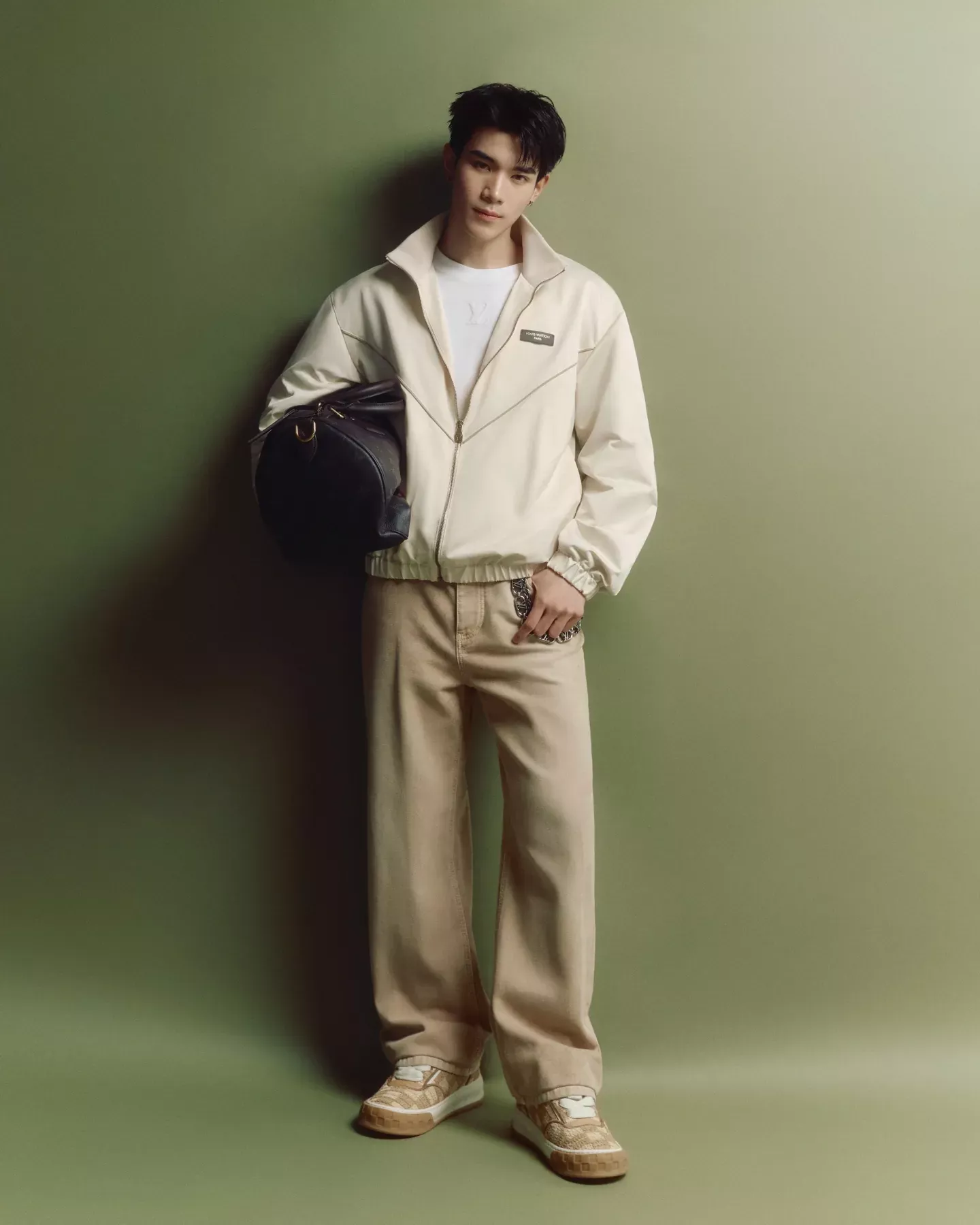 루이비통 새틴 집업 남녀공용 집업 재킷 상세 이미지 25
