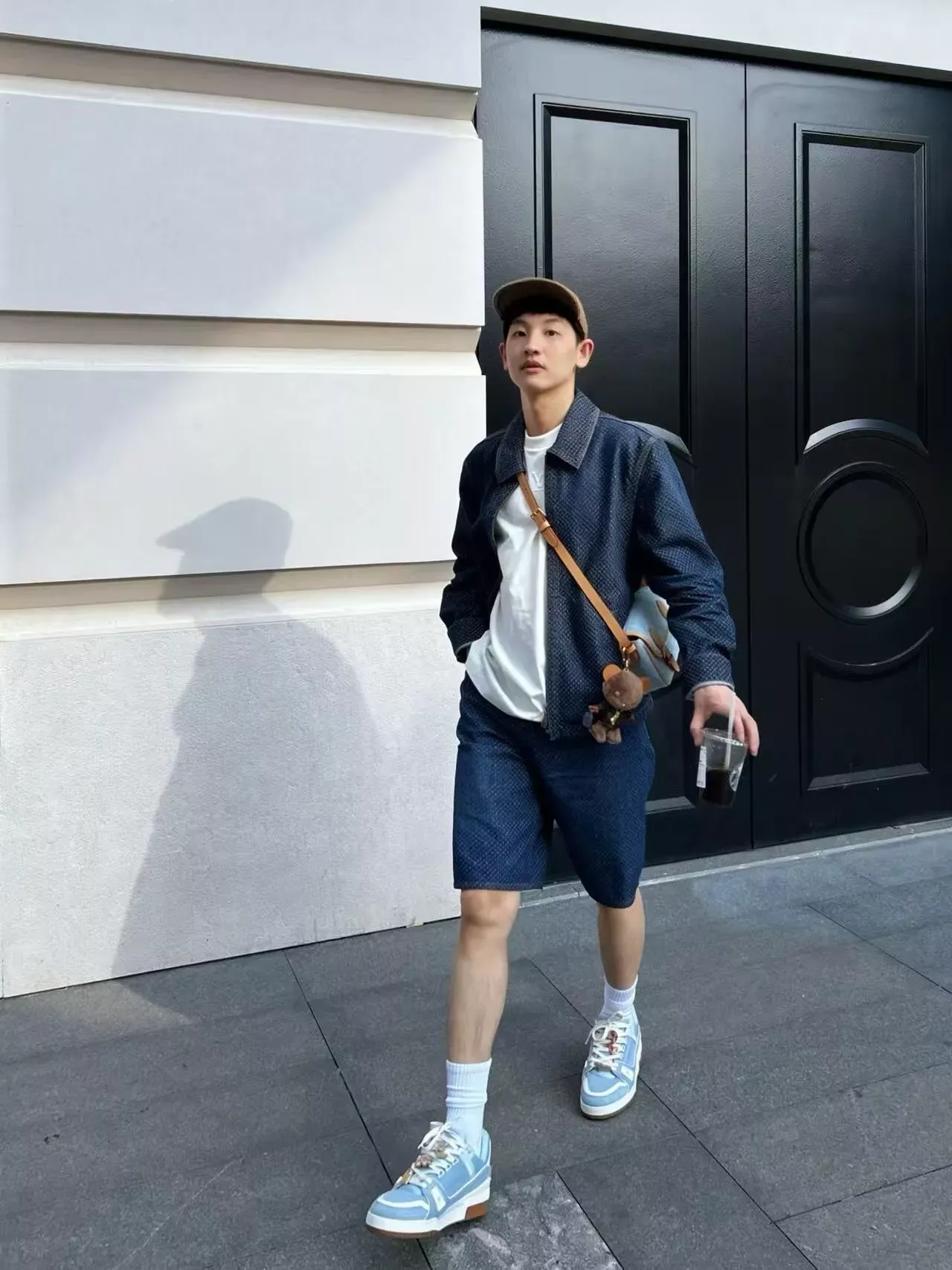 루이비통 리플렉티브 나노그램 집업 남녀공용 데님 재킷 상세 이미지 21