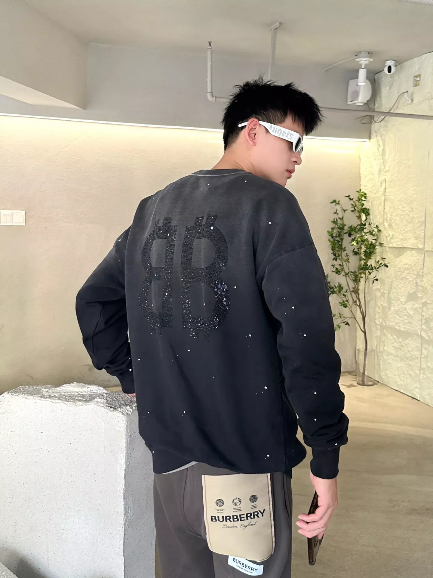 버버리 드로스트링 조거 남녀공용 트레이닝 팬츠 상세 이미지 17