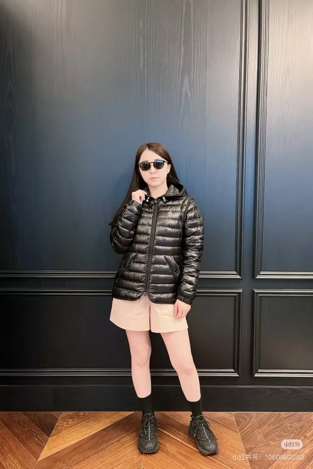 몽클레어 후드 분리형 여성용 쇼트 패딩 상세 이미지 70