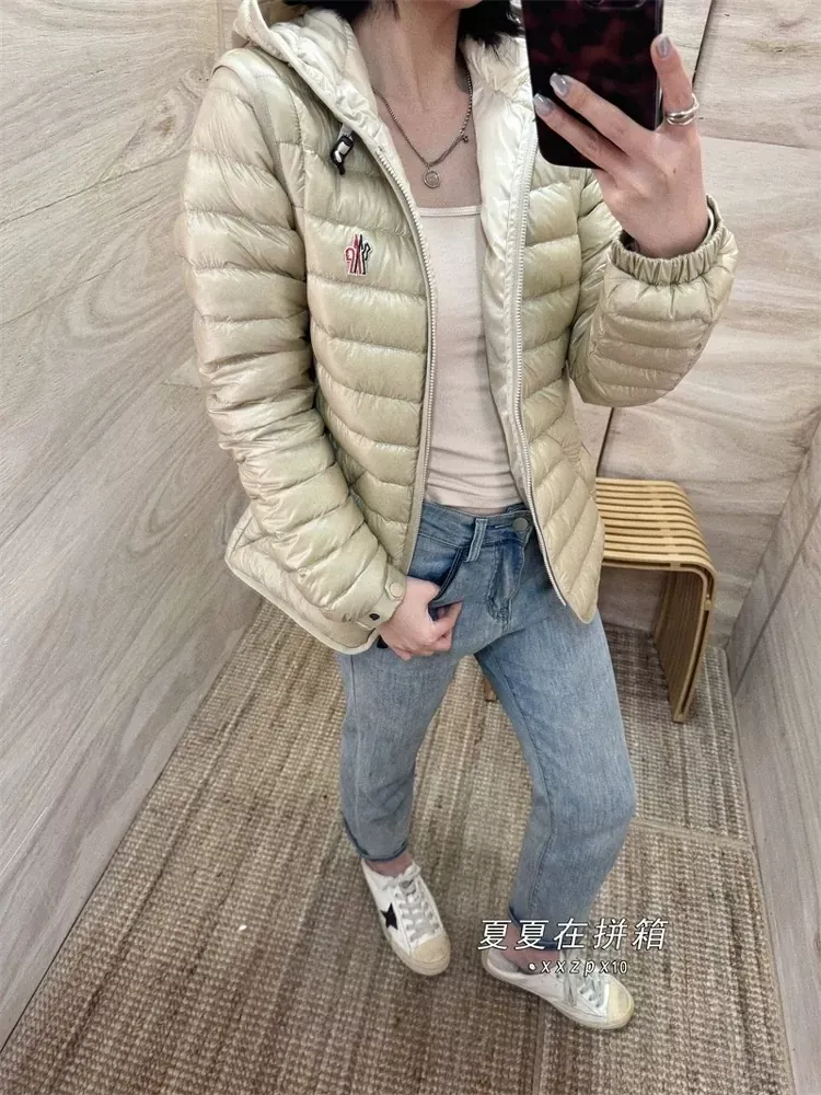 몽클레어 후드 분리형 여성용 쇼트 패딩 상세 이미지 72