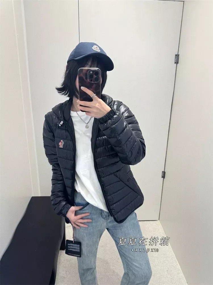 몽클레어 후드 분리형 여성용 쇼트 패딩 상세 이미지 76