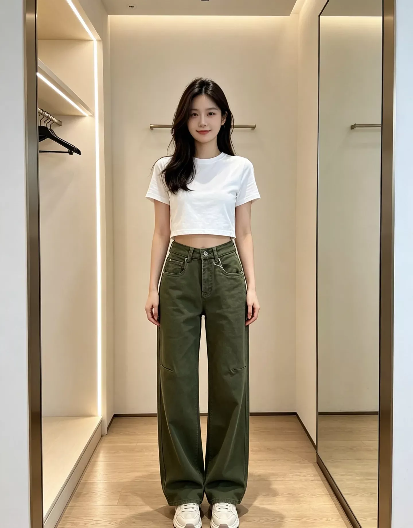 브루넬로쿠치넬리 하이웨이스트 와이드 여성용 데님 팬츠 상세 이미지 19