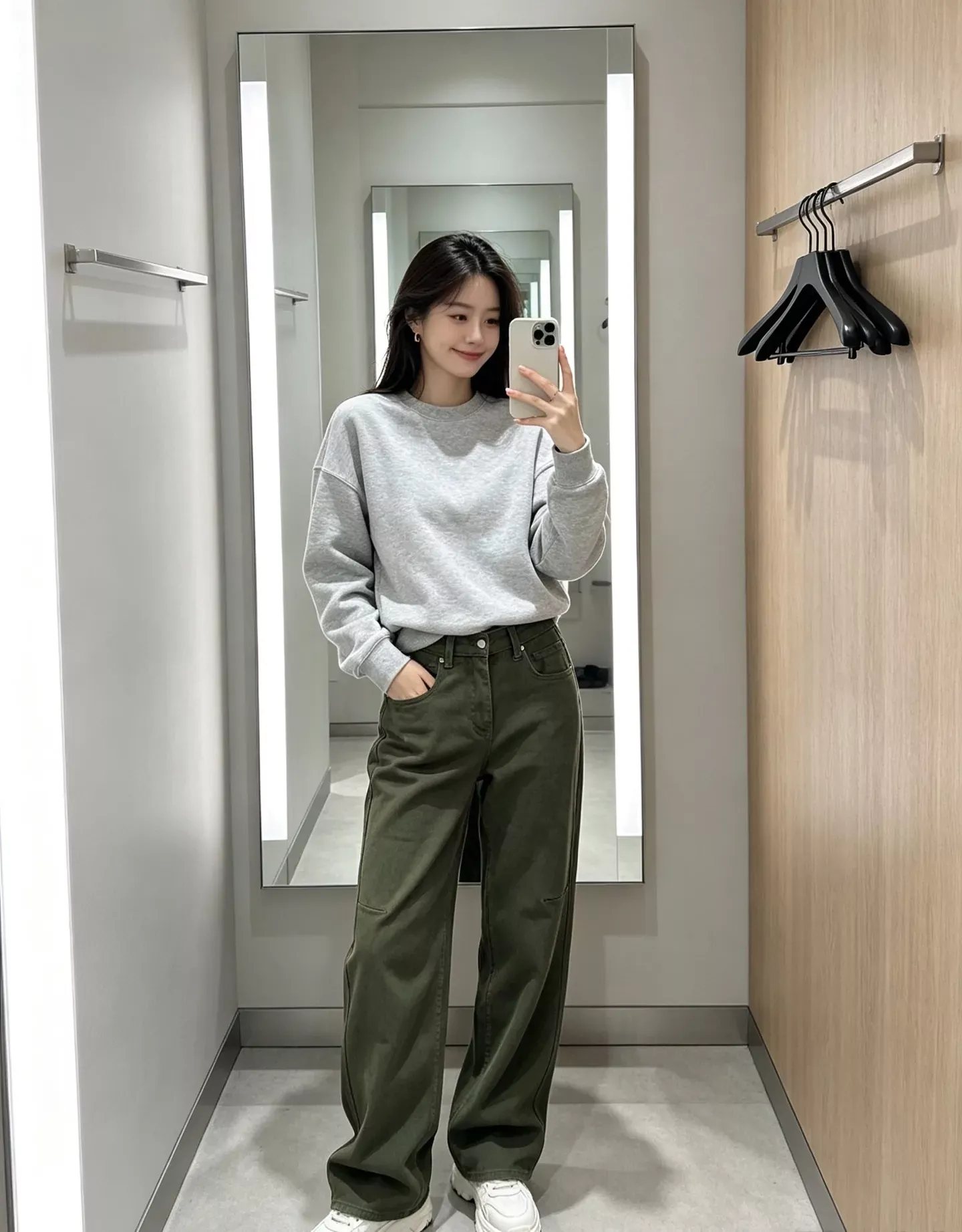 브루넬로쿠치넬리 하이웨이스트 와이드 여성용 데님 팬츠 상세 이미지 21