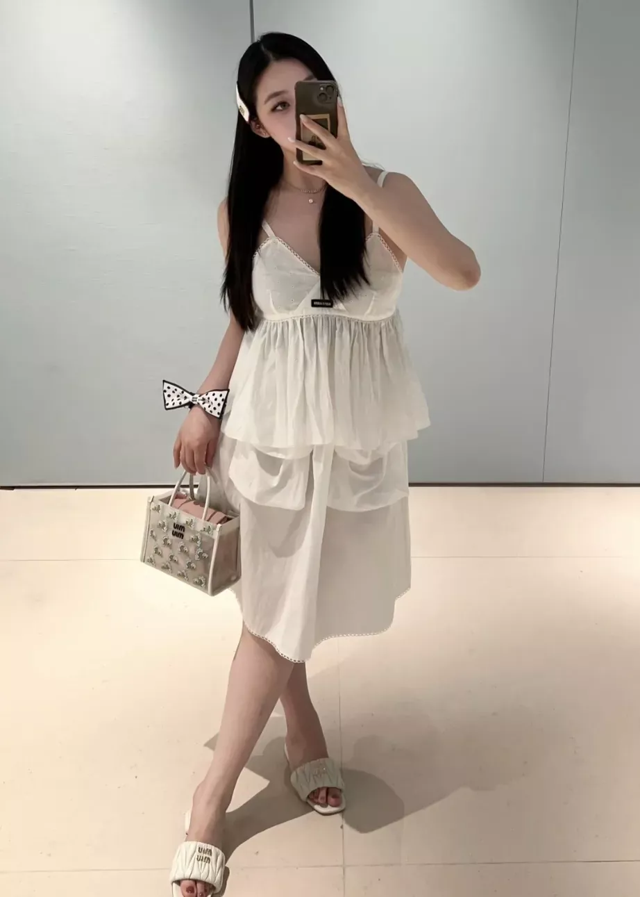 미우미우 포플린 포켓 여성용 미니 스커트 상세 이미지 62