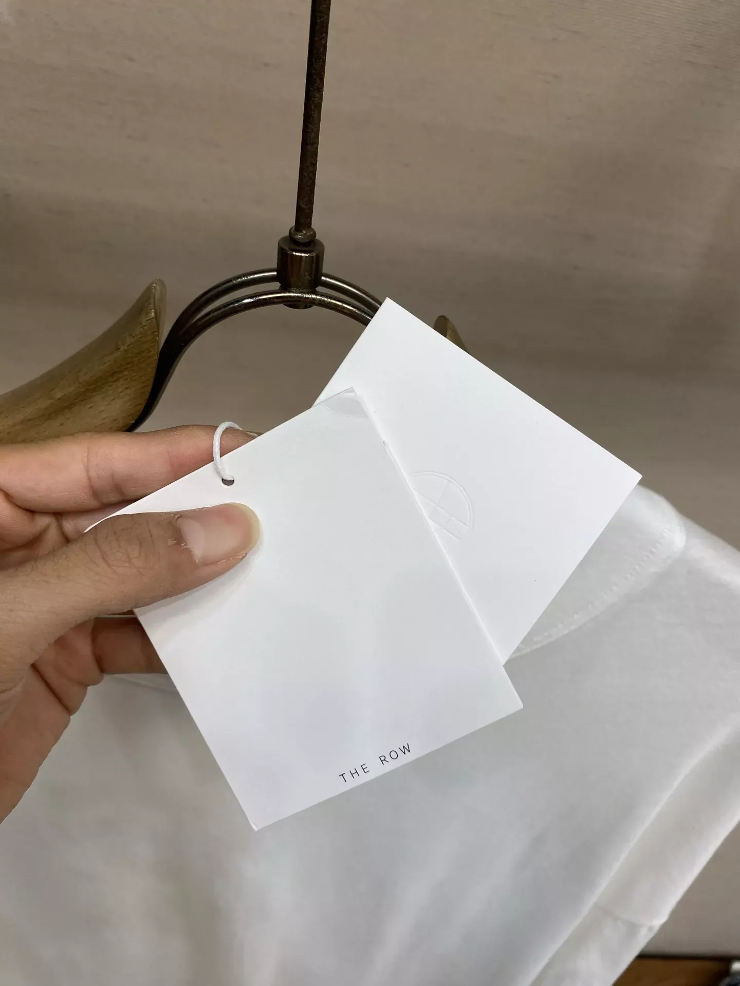 더로우 마혼방 반하이넥 남녀공용 긴소매 티셔츠 상세 이미지 10