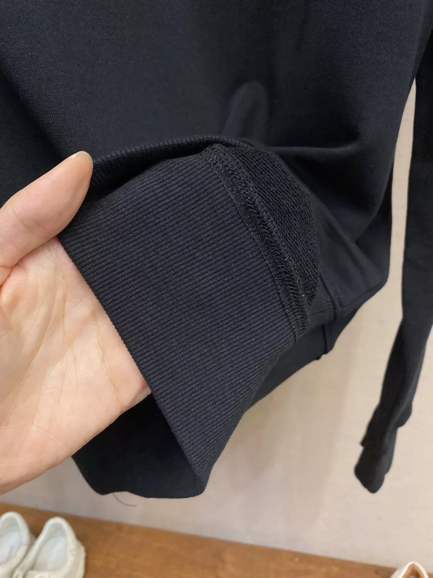디올 원형 자수 오버핏 남녀공용 맨투맨 티셔츠 상세 이미지 7