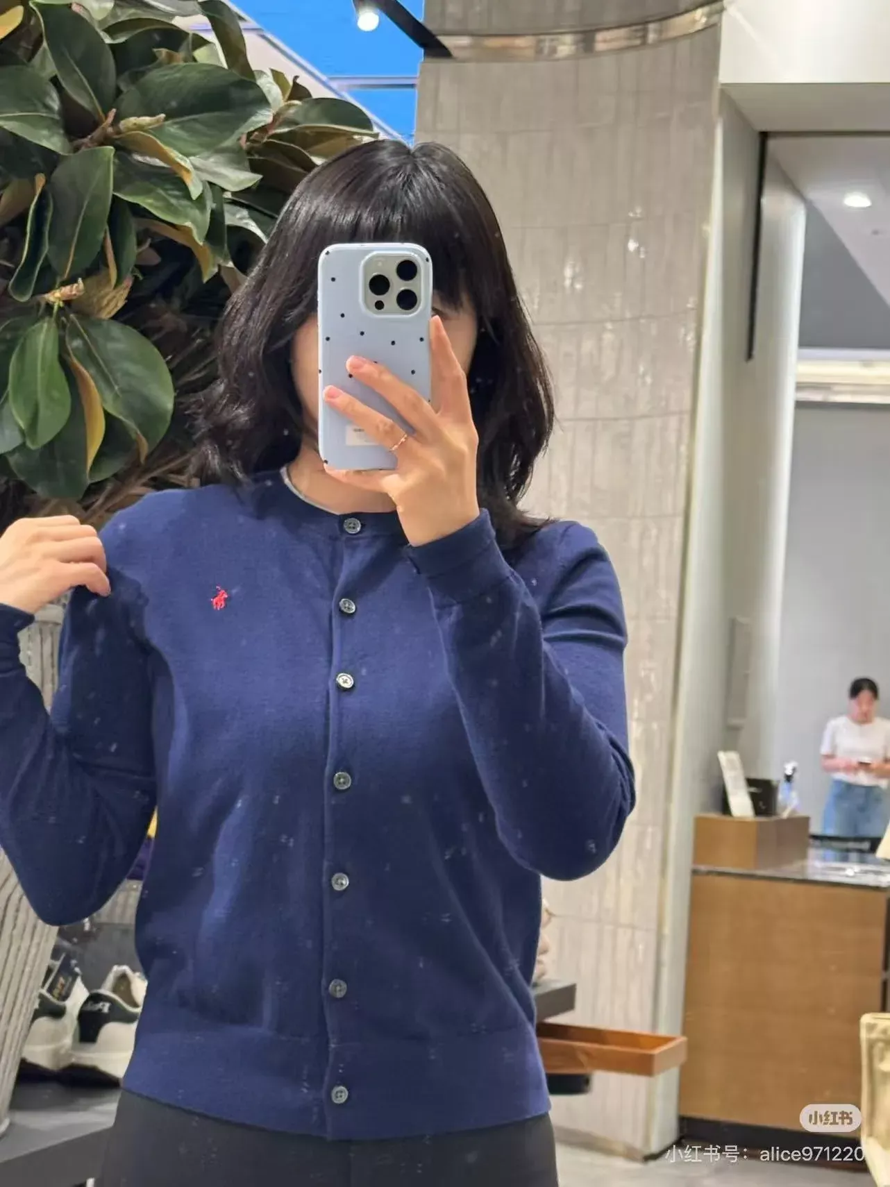 랄프로렌 포니 자수 니트 여성용 긴소매 가디건 상세 이미지 21