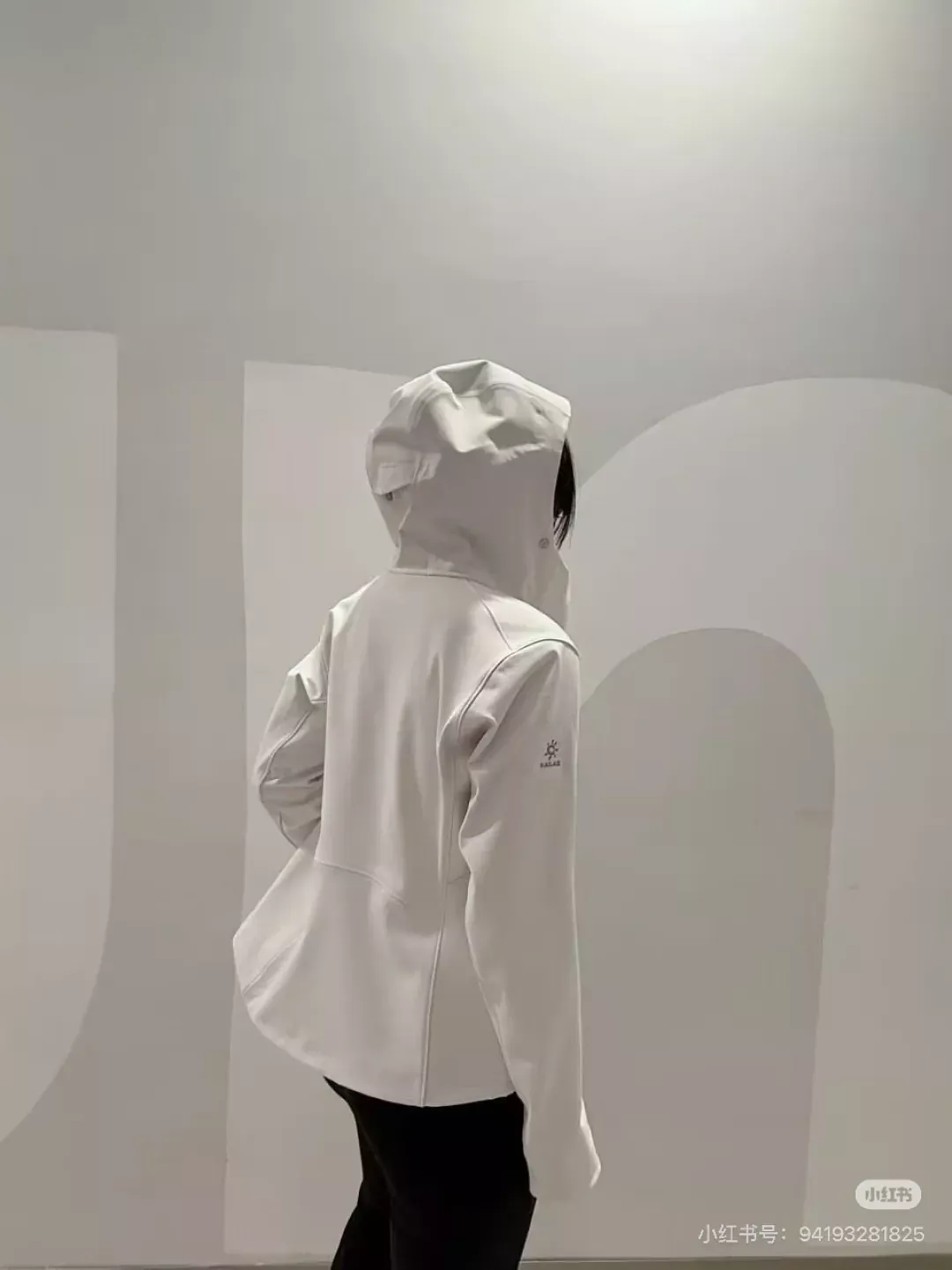 카일라스 입체 재단 방풍 여성용 후드 재킷 상세 이미지 10
