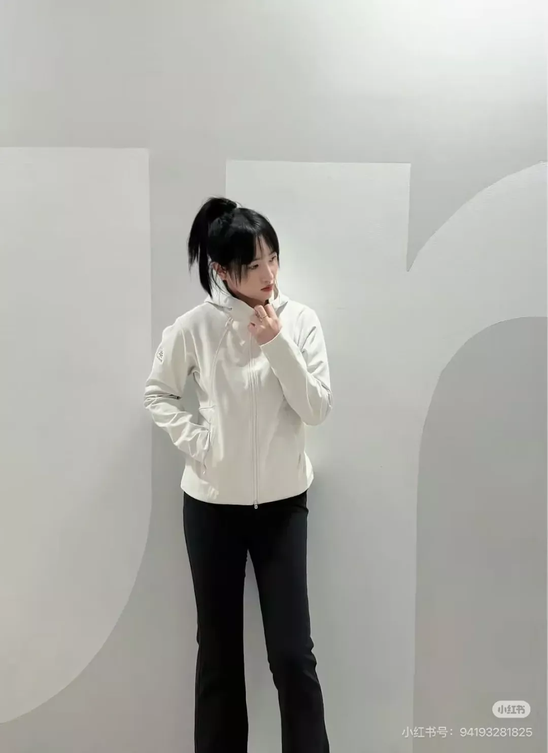 카일라스 입체 재단 방풍 여성용 후드 재킷 상세 이미지 11