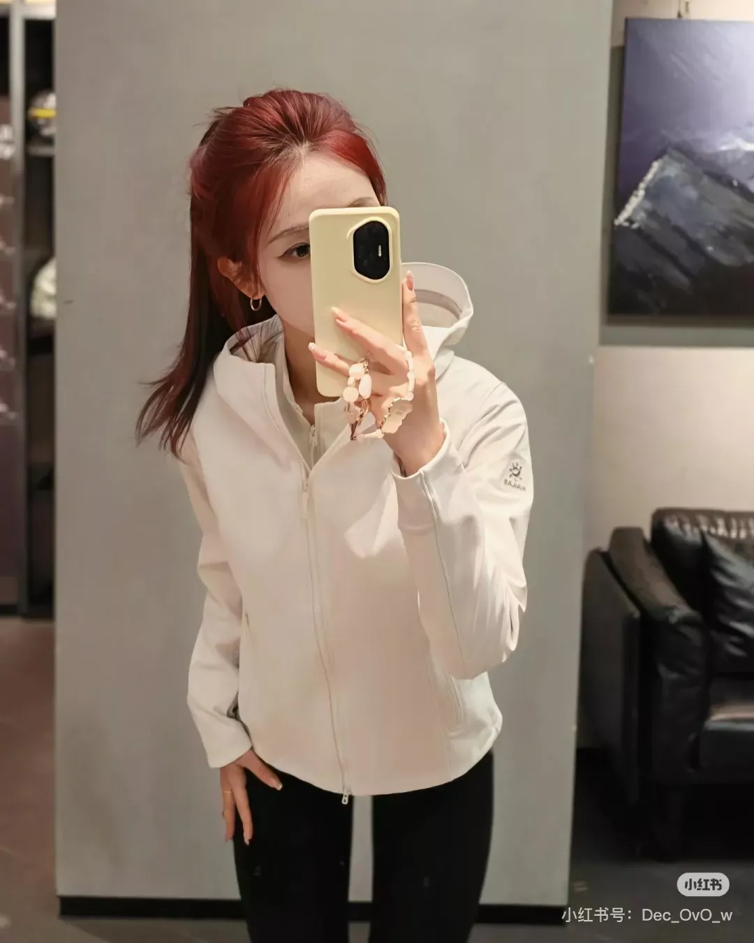 카일라스 입체 재단 방풍 여성용 후드 재킷 상세 이미지 14