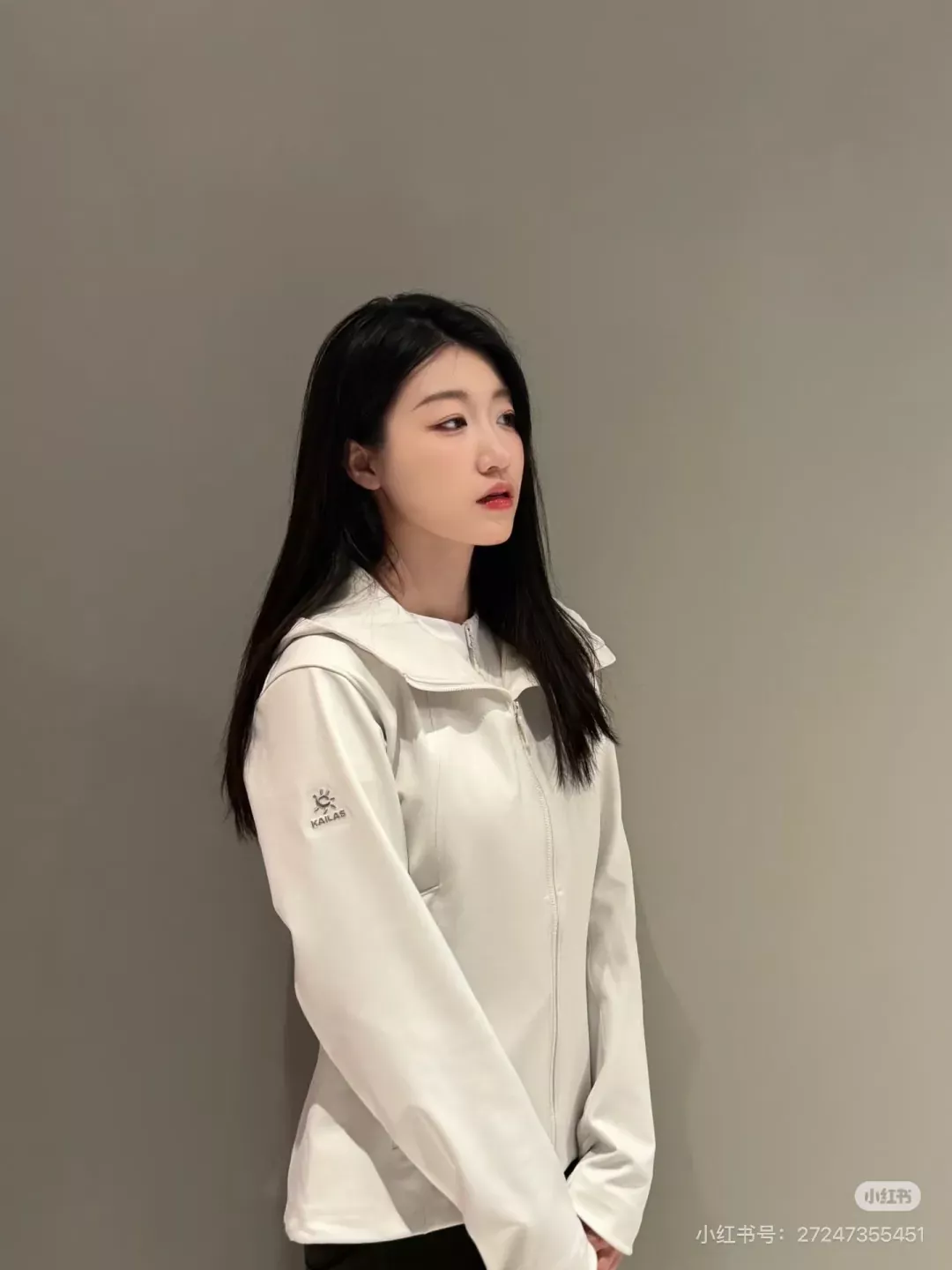 카일라스 입체 재단 방풍 여성용 후드 재킷 상세 이미지 17
