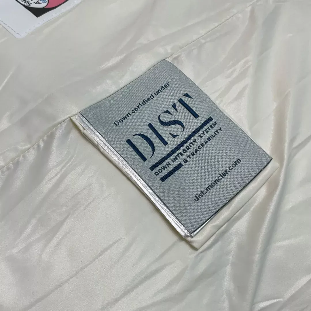 몽클레어 테디 퍼 나일론 배색 여성용 패딩 조끼 상세 이미지 21
