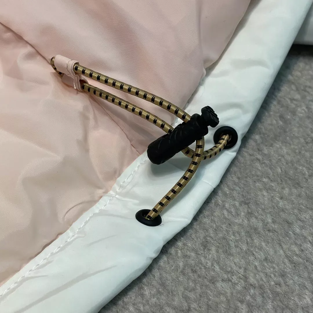 버버리 체크 후드 집업 여성용 쇼트 패딩 상세 이미지 18