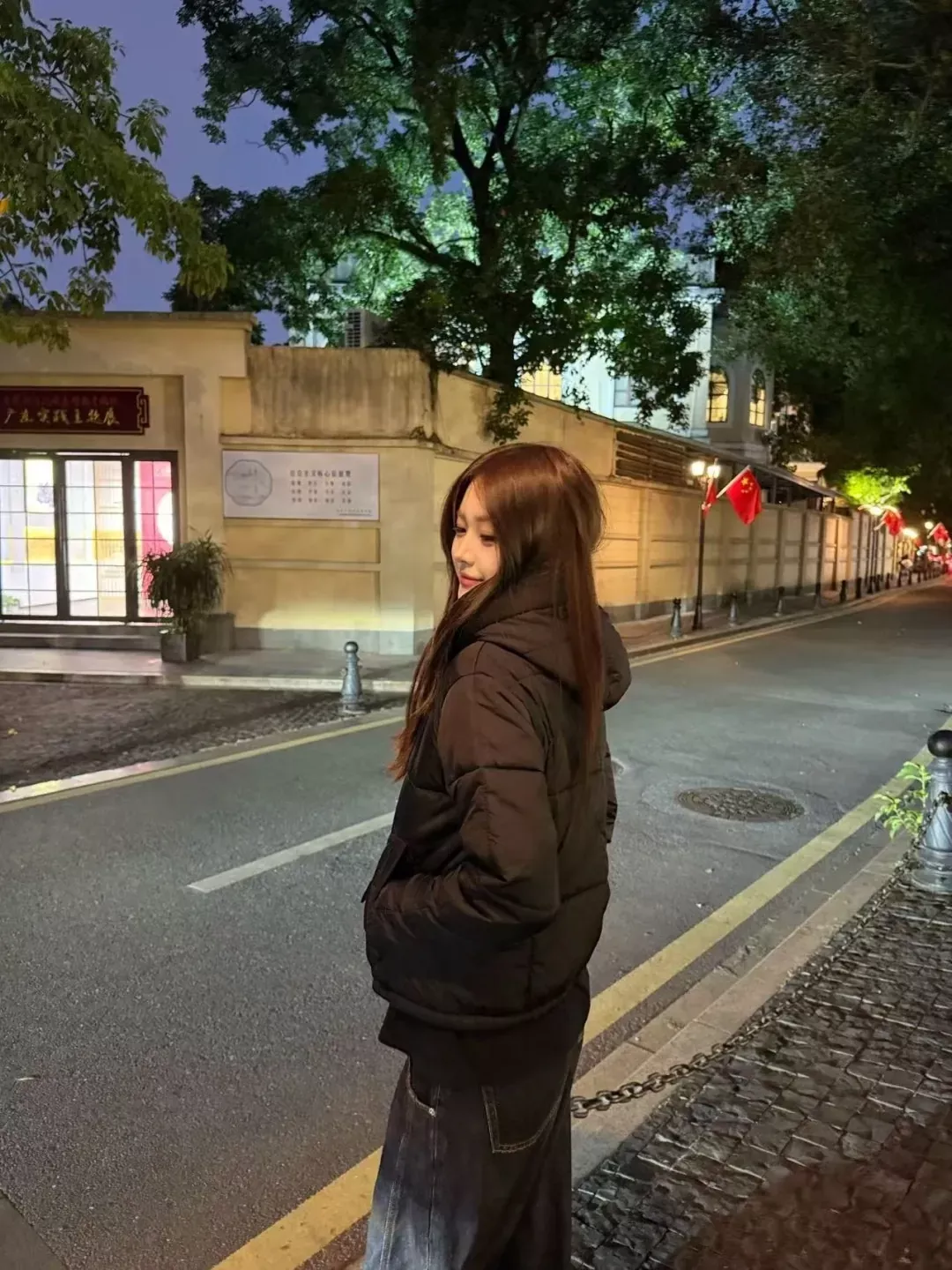 루이비통 나일론 퀼팅 스트링 여성용 쇼트 패딩 상세 이미지 24