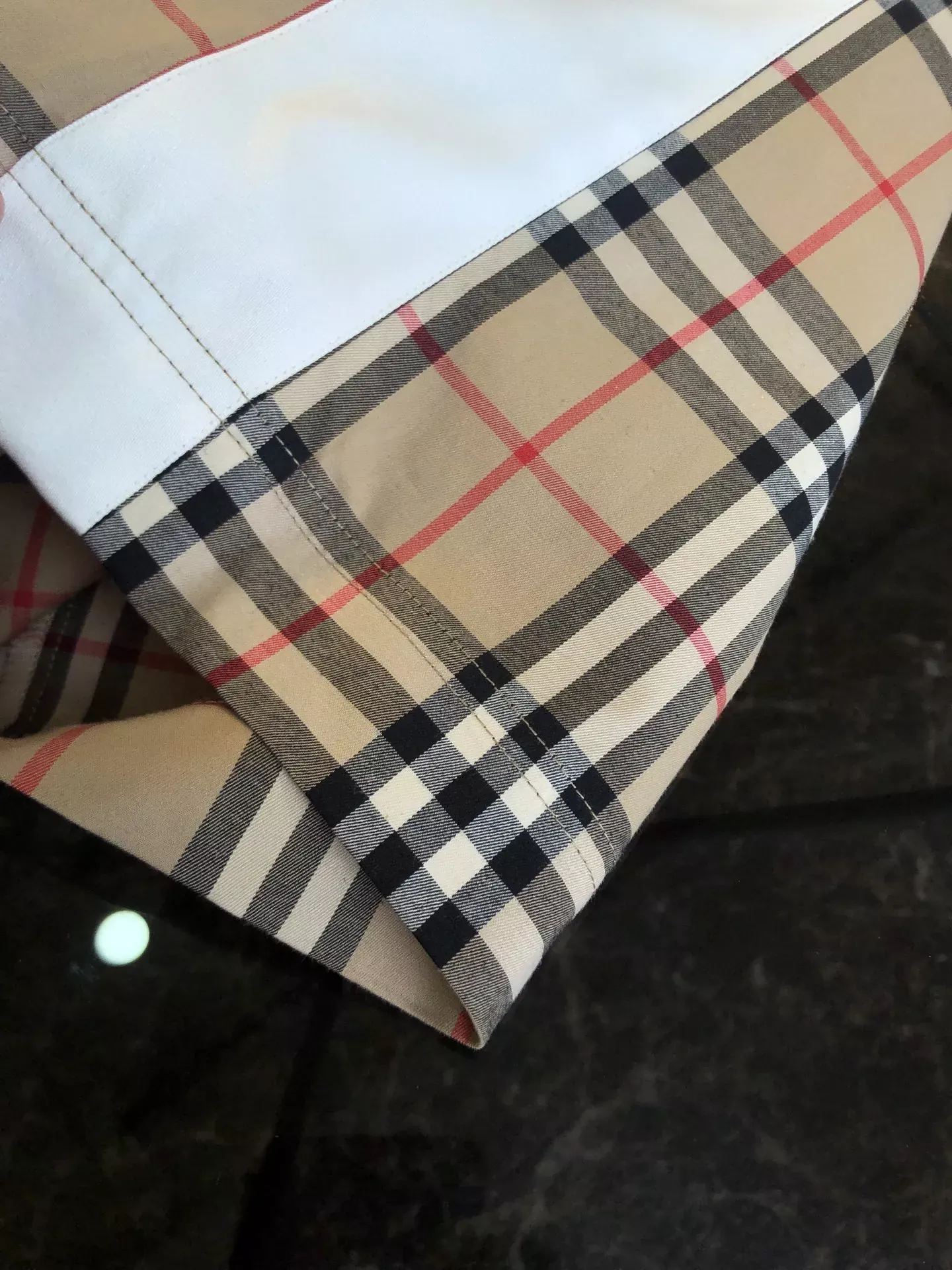 버버리 빈티지 체크 와이드 여성용 캐쥬얼 팬츠 상세 이미지 35