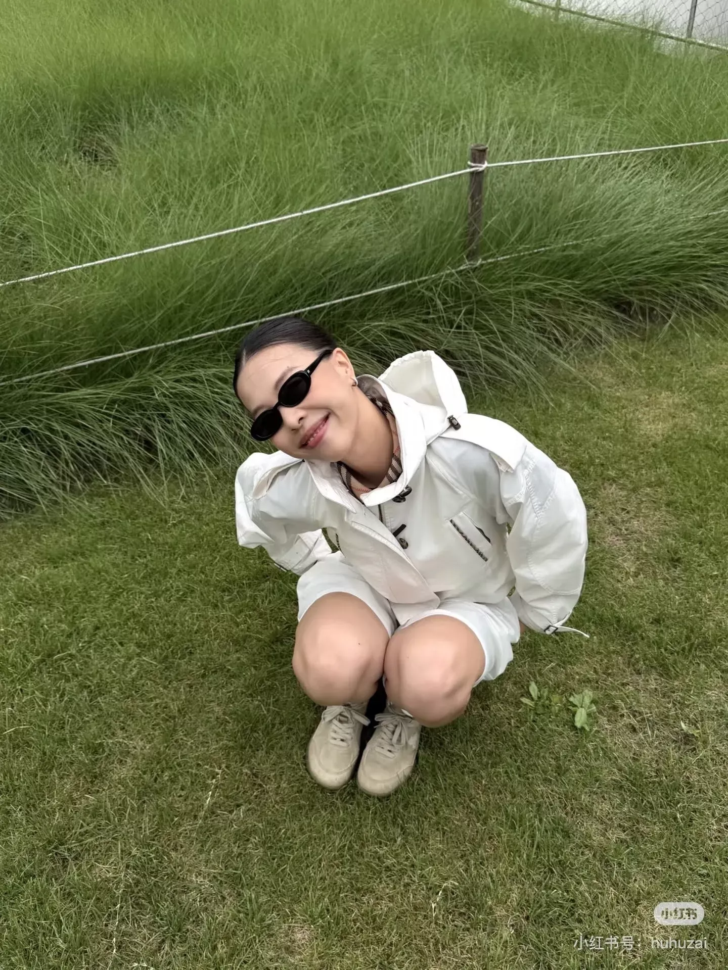 버버리 후드 수납 면 혼방 여성용 쇼트 코트 상세 이미지 38