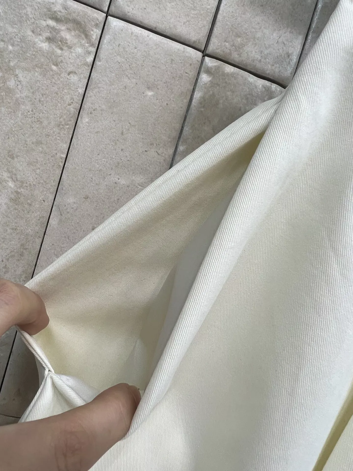 버버리 체크 밴드 고허리 여성용 하프 팬츠 상세 이미지 5