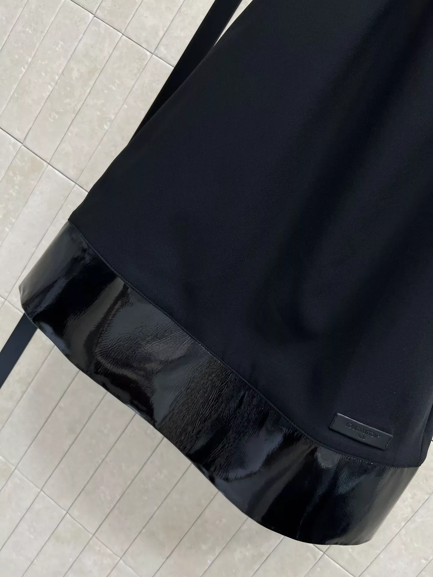 루이비통 리본 장식 A라인 여성용 원피스 상세 이미지 5