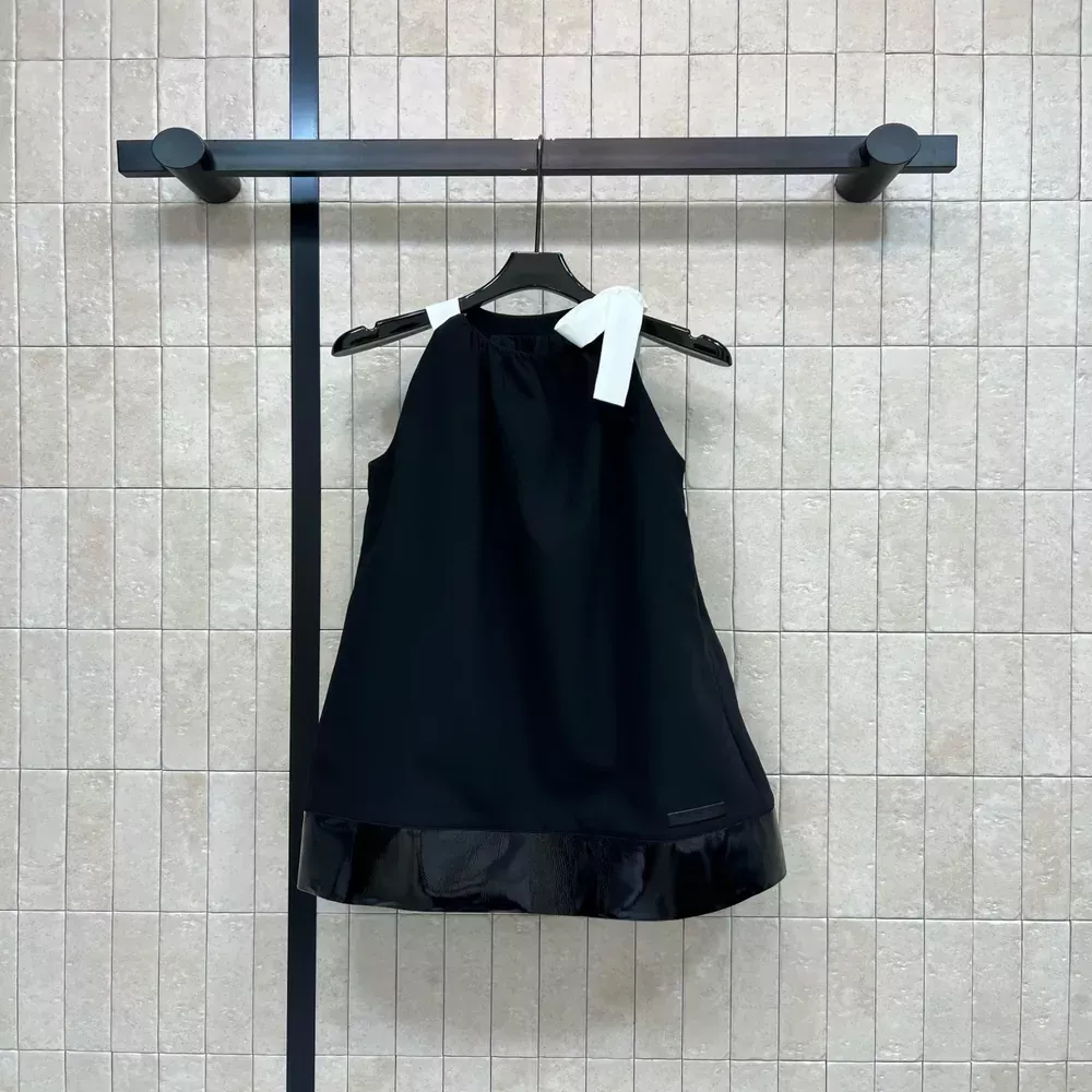 루이비통 리본 장식 A라인 여성용 원피스